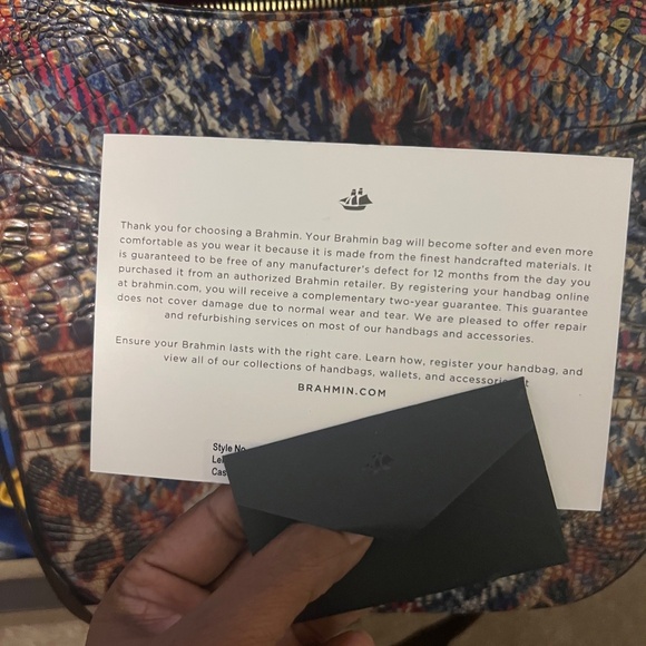 Brahmin Leia Melbourne Crossbody - Picture 4 of 5